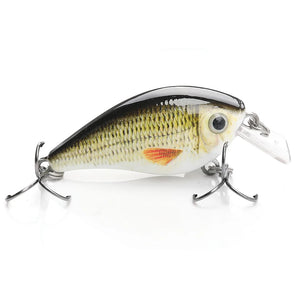 TREHOOK 4.5cm 6g Mini Minnow Wobblers Crank Fishing Lure Artificial Minnow Jerkbait Floating Hrad Lure For Trout Fishing Bait