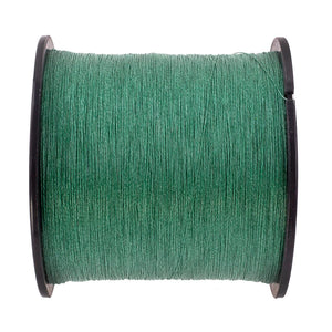 Hercules Multifilament Fishing Line Cord 4 Strands Braided Wire PE Carp Brazil 100M- 2000M Green 6-100LB Outdoor Accessories