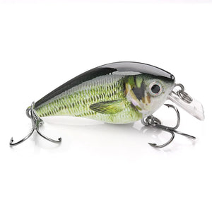 TREHOOK 4.5cm 6g Mini Minnow Wobblers Crank Fishing Lure Artificial Minnow Jerkbait Floating Hrad Lure For Trout Fishing Bait