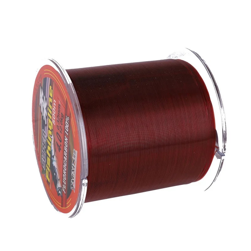 500M Fishing Line Nylon Monofilament Leader Fly Line Super Strong Abrasion Resistance Wire For Freshwater Saltwater