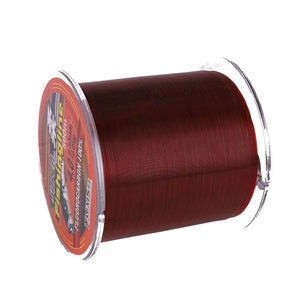 500M Fishing Line Nylon Monofilament Leader Fly Line Super Strong Abrasion Resistance Wire For Freshwater Saltwater