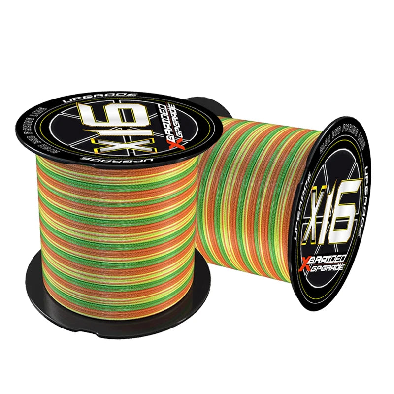 2025 New YGKX 16 Strand 300m/500m Japan PE Braided Super Strong Fishing Line Japan PE Braided Line Line Fishing Line Floating