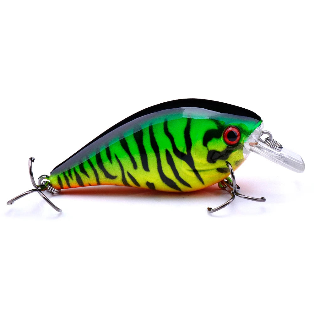 TREHOOK 4.5cm 6g Mini Minnow Wobblers Crank Fishing Lure Artificial Minnow Jerkbait Floating Hrad Lure For Trout Fishing Bait