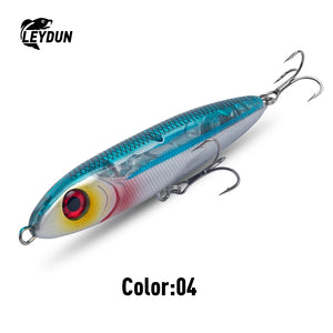LEYDUN Ministre Jack Stickbait Fishing Lures 105mm 23g 120mm 35g Sinking Pencil Good Swimming Hard Baits Sea Bass Wobblers Lure
