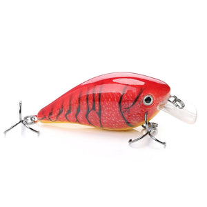 TREHOOK 4.5cm 6g Mini Minnow Wobblers Crank Fishing Lure Artificial Minnow Jerkbait Floating Hrad Lure For Trout Fishing Bait