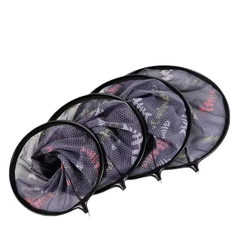1 PCS Fishing Net Head Anti-hook Outdoor Hand Net Ultra Light Aluminium Alloy Solid Deepening Net Fishing Tool Accessories