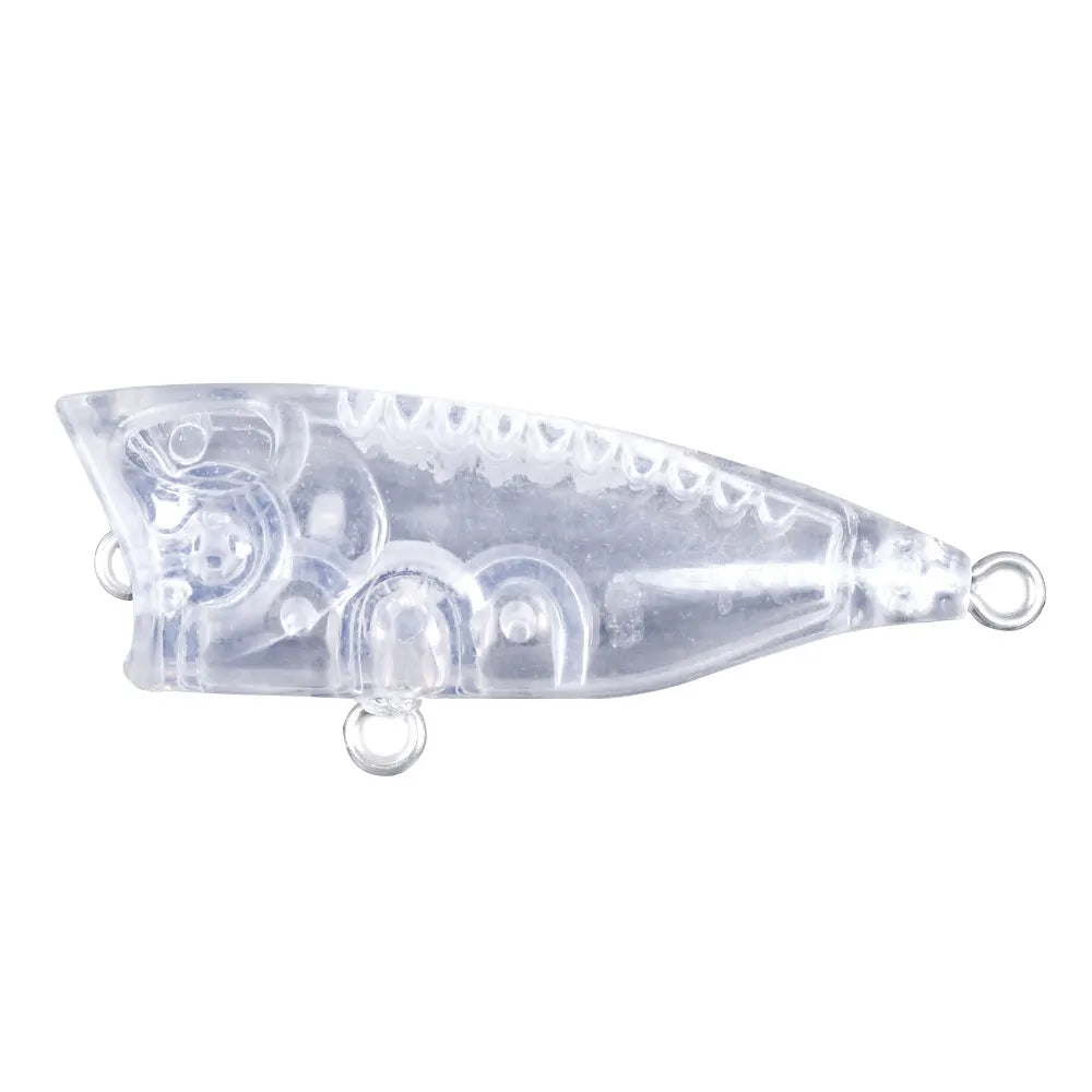 4cm 3.3g Mini Popper Crankbaits Fishing Lures Artificial Wobblers For Trolling Pike 3d Eyes Fish Topwater Swimbait Minnow