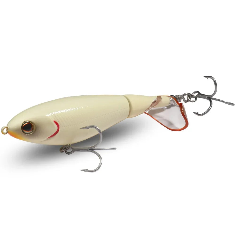 Propeller Plopper 20g 27g Bait 5X Strong Hook Swimbait Pesca Spin Tail Wobbler Spinnerbait Fishing Topwater Crankbait Lure Kit