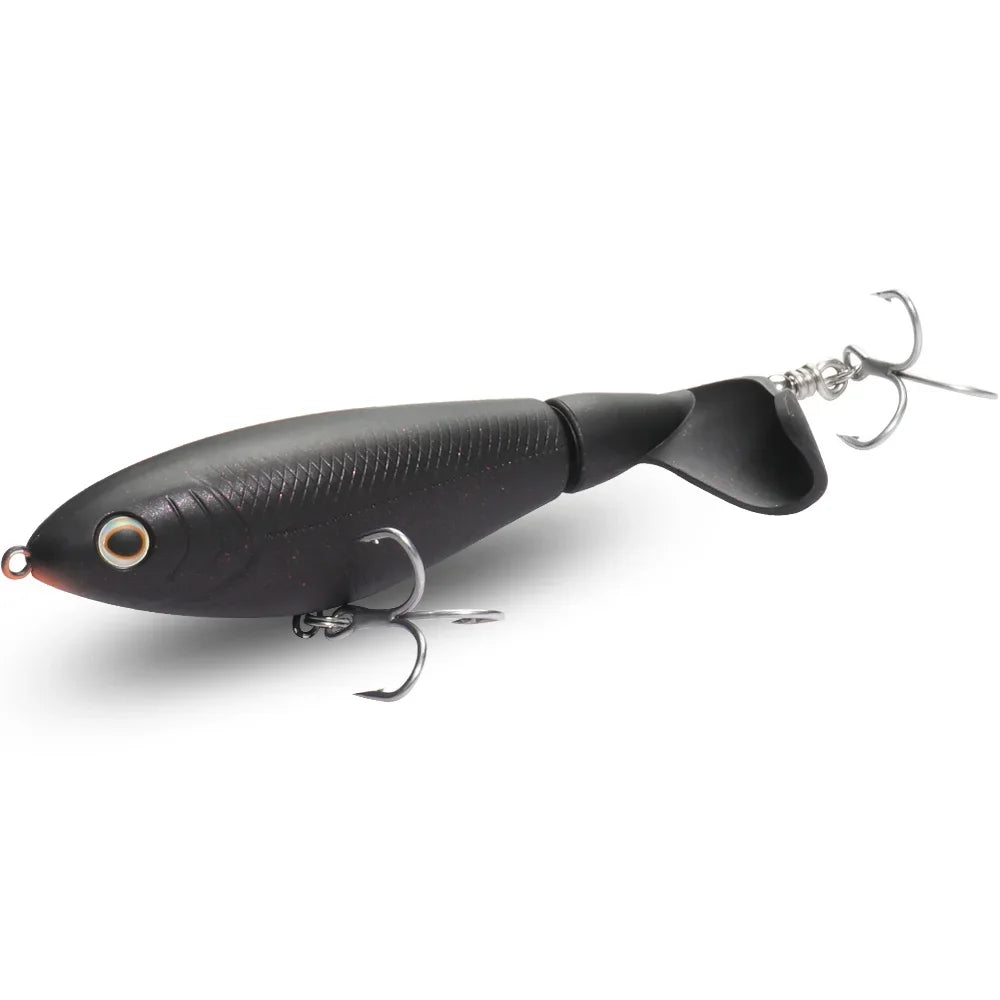 Propeller Plopper 20g 27g Bait 5X Strong Hook Swimbait Pesca Spin Tail Wobbler Spinnerbait Fishing Topwater Crankbait Lure Kit