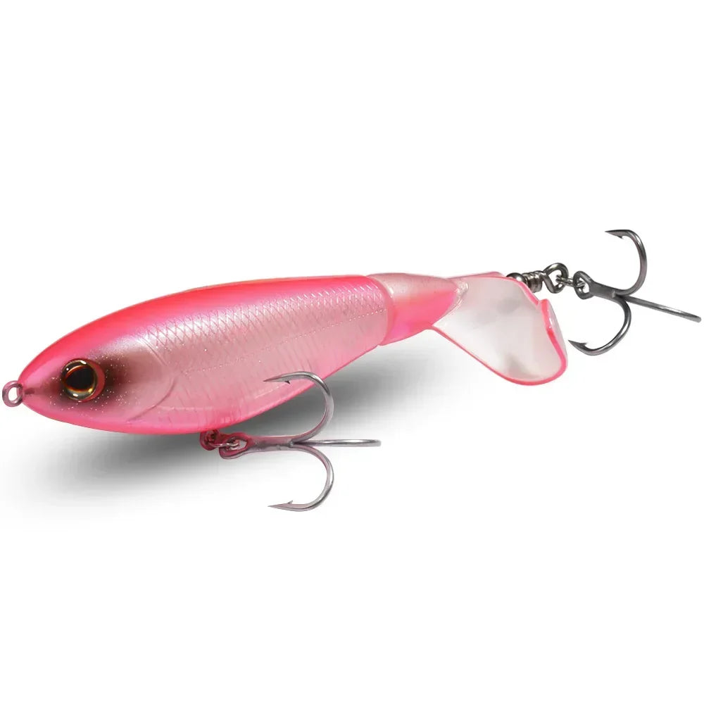 Propeller Plopper 20g 27g Bait 5X Strong Hook Swimbait Pesca Spin Tail Wobbler Spinnerbait Fishing Topwater Crankbait Lure Kit
