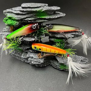 65mm 7g Surface Popper Fishing Lures Long Casting Artificial Bait Topwater Pencil Swimbait Wobblers for Pike Perch Equipment