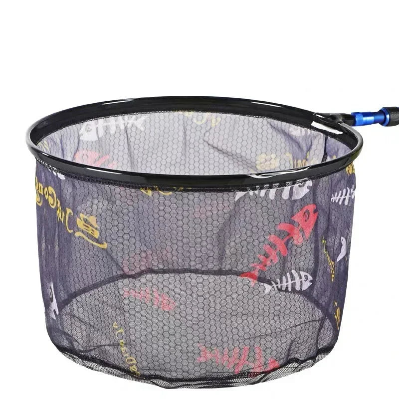 1 PCS Fishing Net Head Anti-hook Outdoor Hand Net Ultra Light Aluminium Alloy Solid Deepening Net Fishing Tool Accessories
