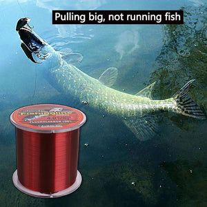 500M Fishing Line Nylon Monofilament Leader Fly Line Super Strong Abrasion Resistance Wire For Freshwater Saltwater