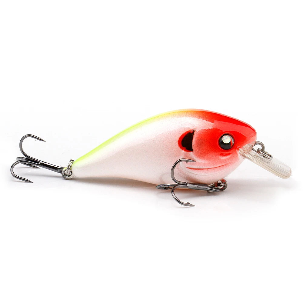 TREHOOK 4.5cm 6g Mini Minnow Wobblers Crank Fishing Lure Artificial Minnow Jerkbait Floating Hrad Lure For Trout Fishing Bait