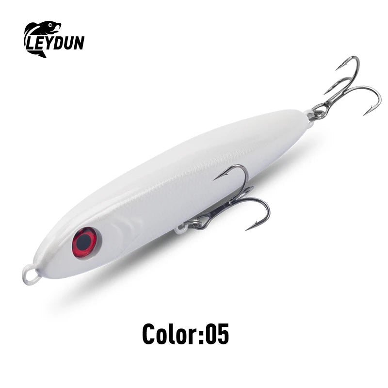 LEYDUN Ministre Jack Stickbait Fishing Lures 105mm 23g 120mm 35g Sinking Pencil Good Swimming Hard Baits Sea Bass Wobblers Lure